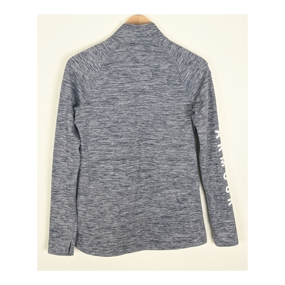 Under Armour Tech Half Zip Pullover Long Sleeve Armour Graphic Women's M Gray - Picture 10 of 10